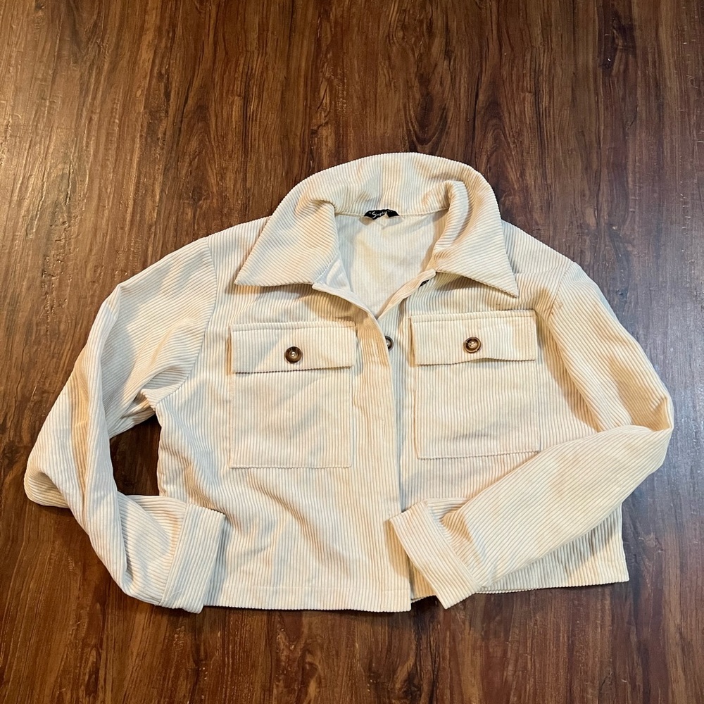 Simple Crop Jacket